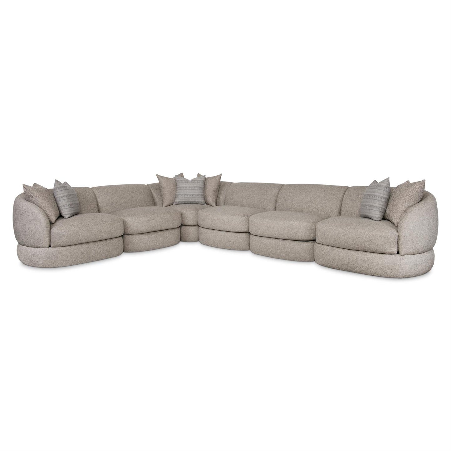 Bernhardt Sylvio Fabric Sectional — K2180