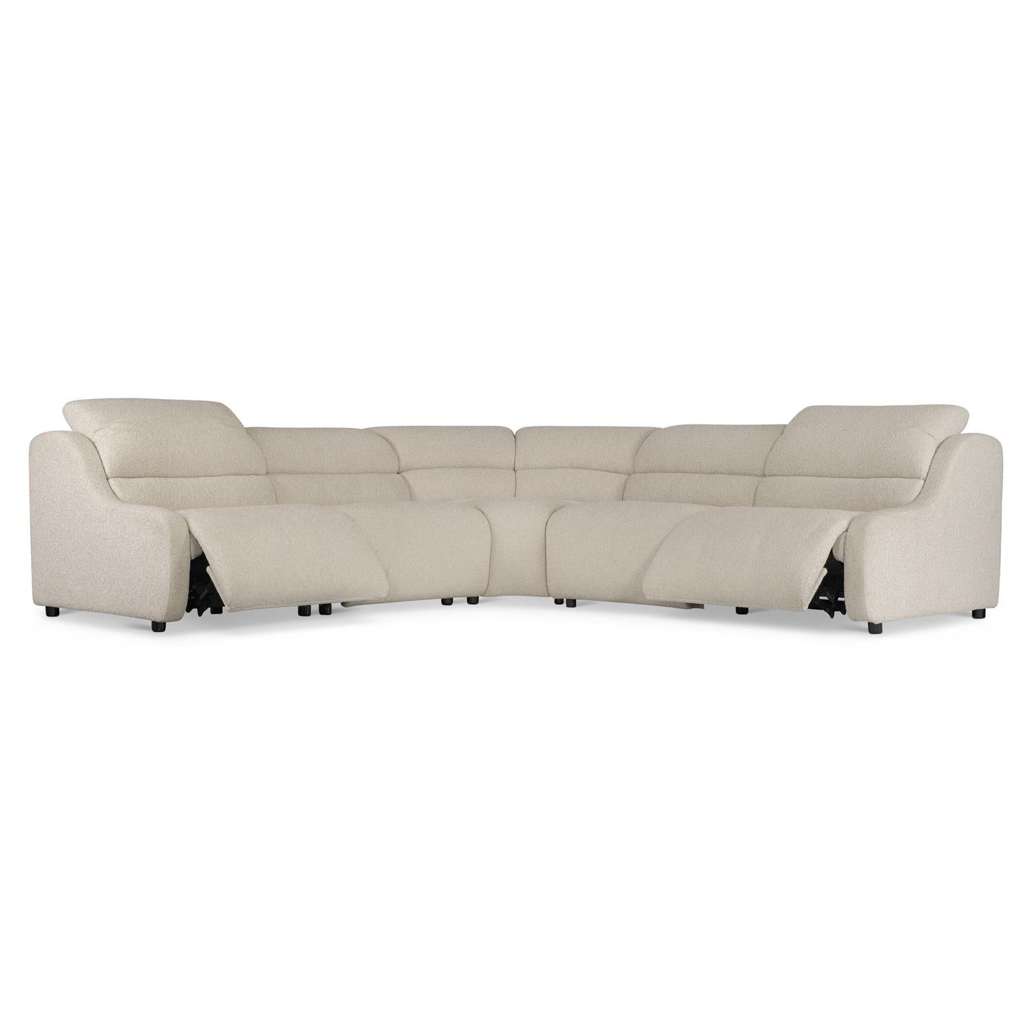 Bernhardt Gio Fabric Power Motion Sectional — K2181