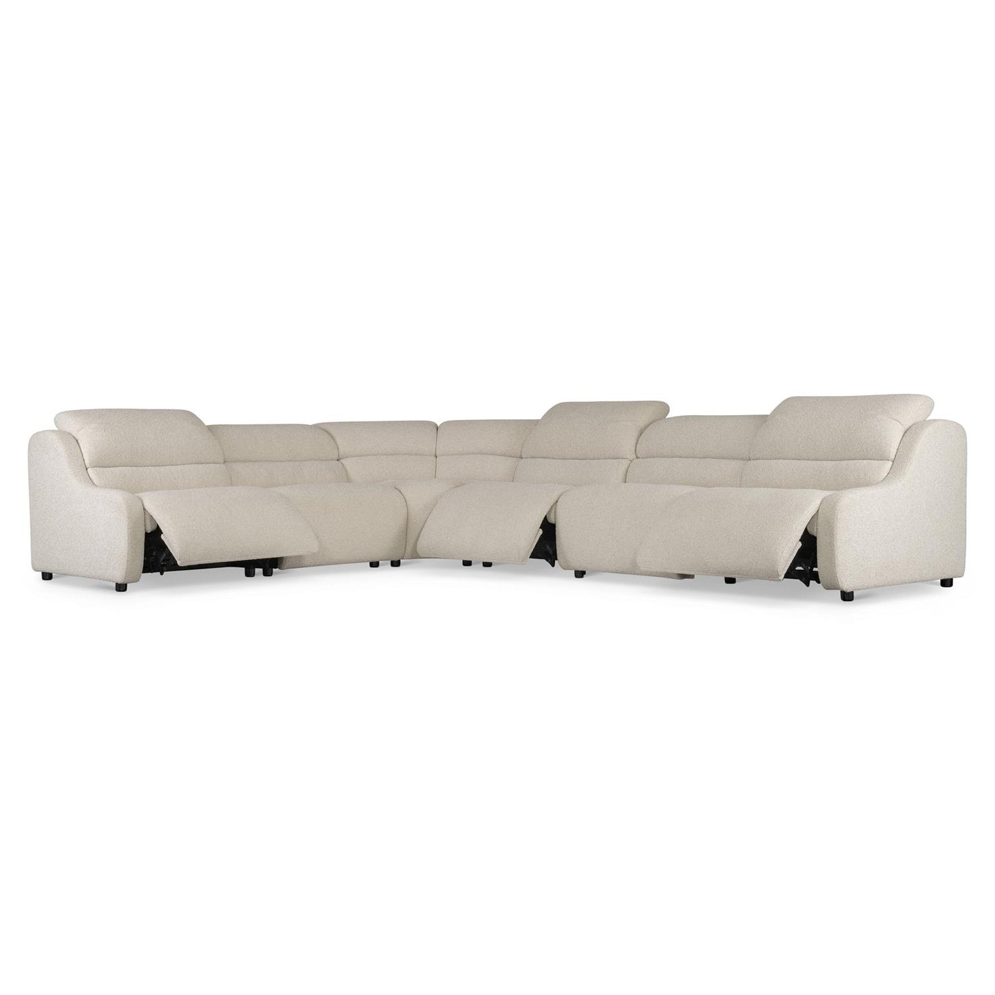 Bernhardt Gio Fabric Power Motion Sectional — K2182