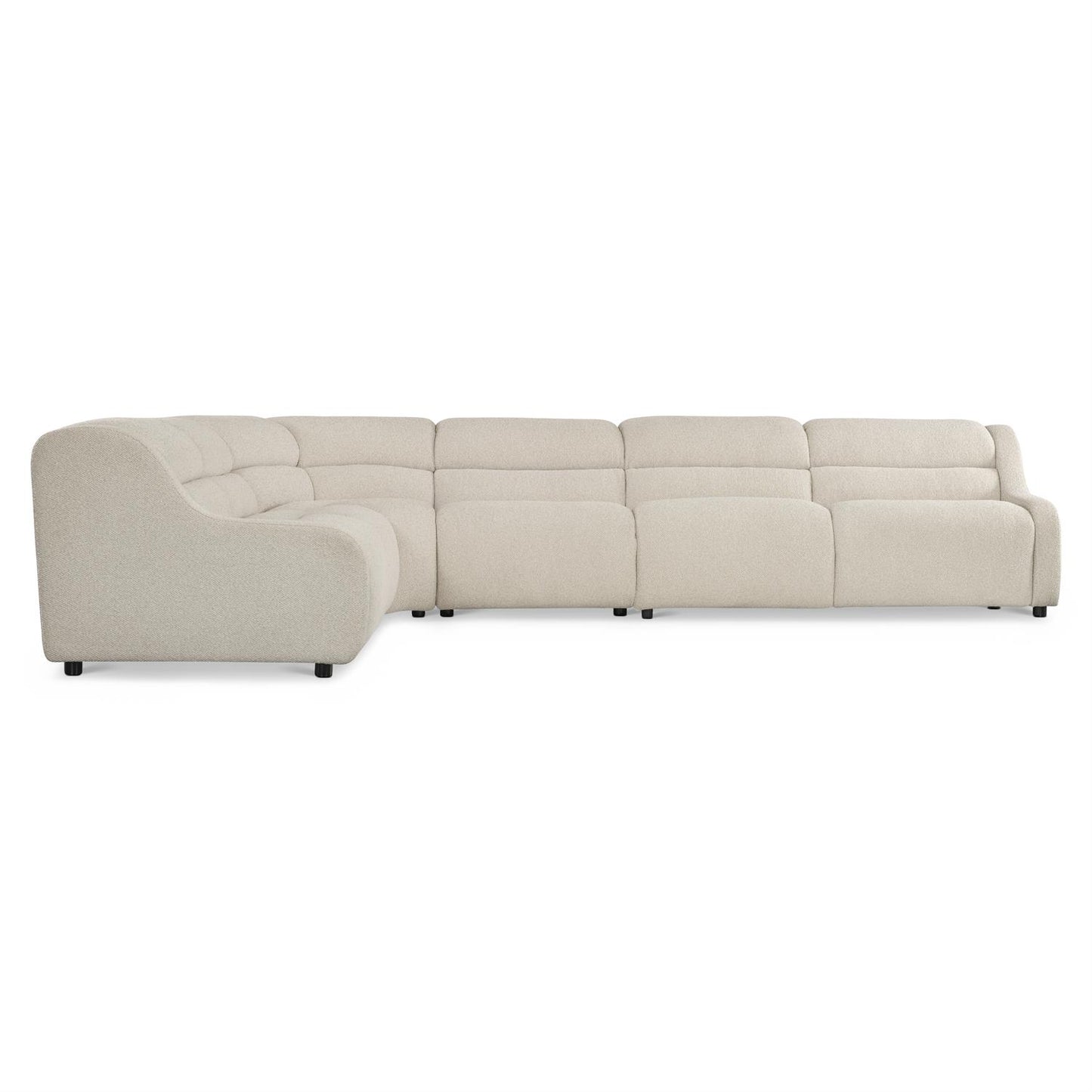 Bernhardt Gio Fabric Power Motion Sectional — K2182