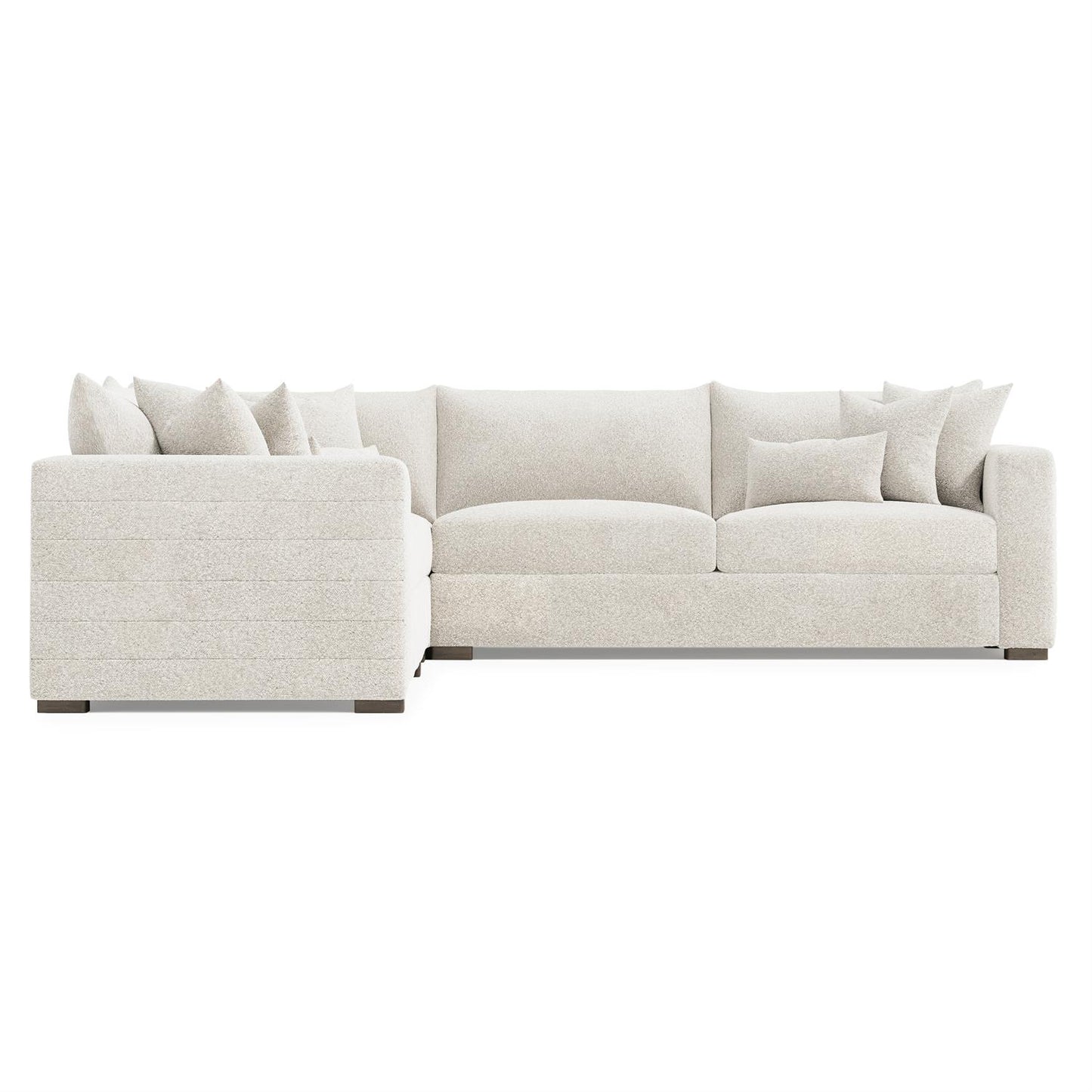 Bernhardt Helena Fabric Sectional Wood Foot — K2189