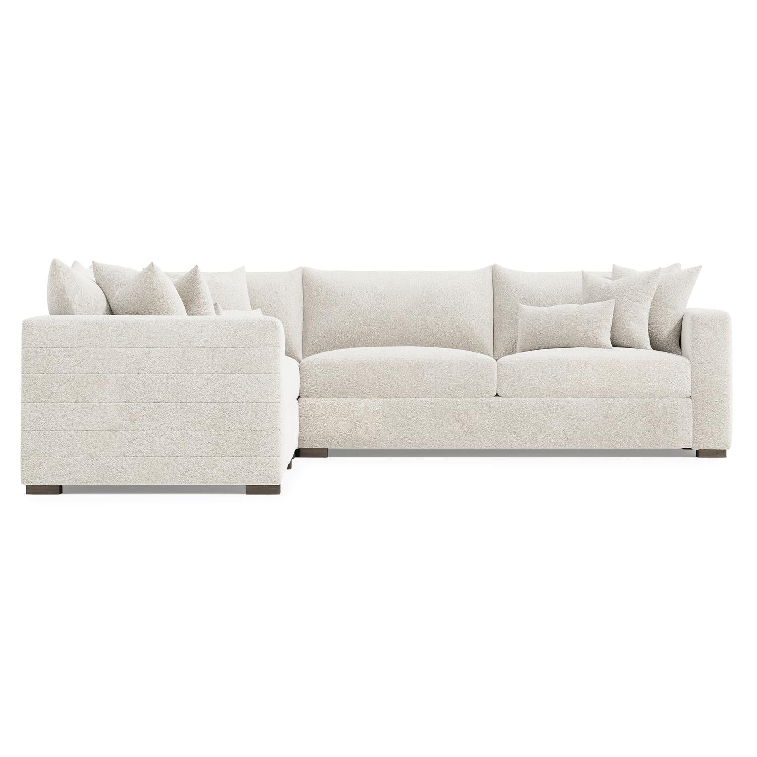 Bernhardt Helena Fabric Sectional Wood Foot — K2189