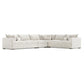 Bernhardt Helena Fabric Sectional Wood Foot — K2189