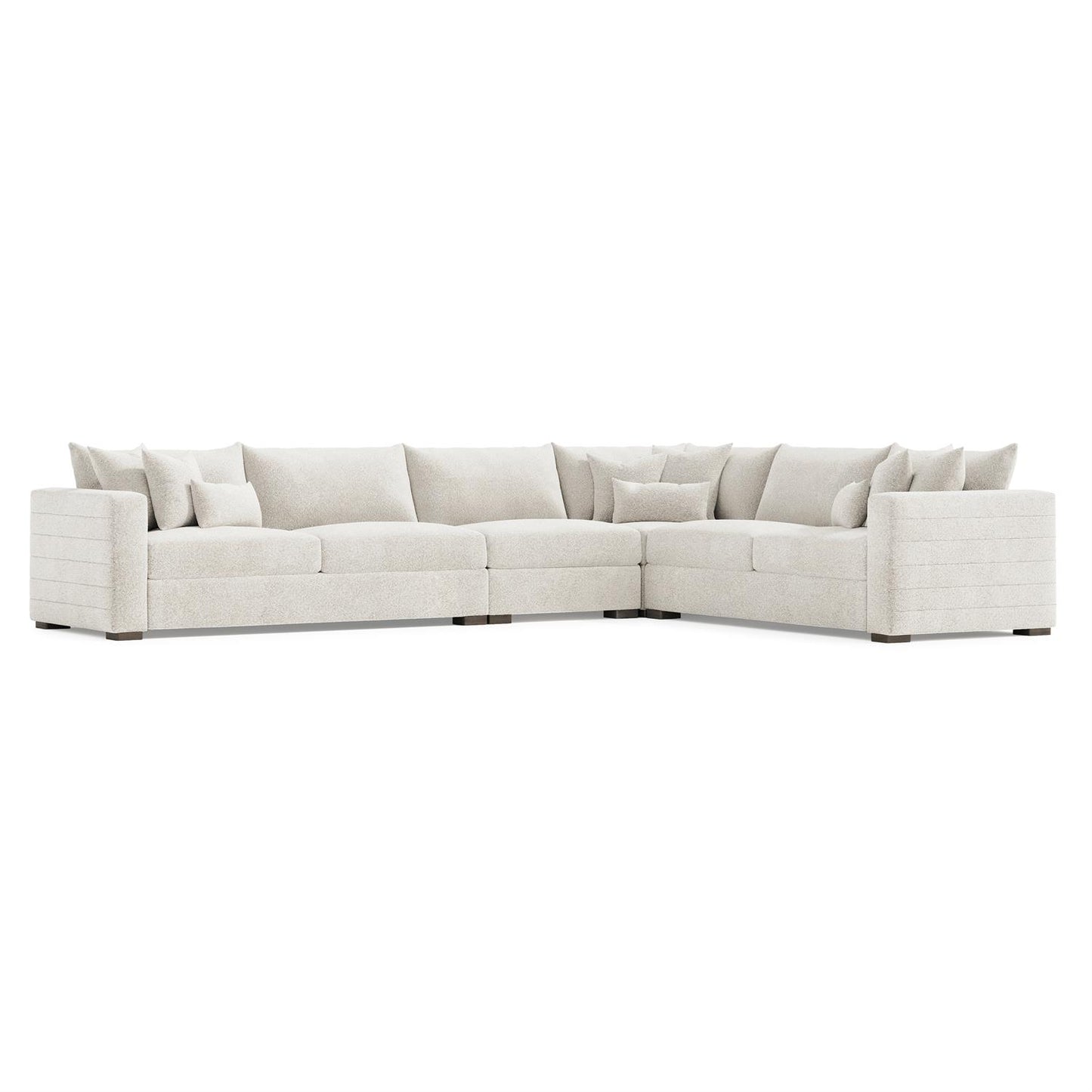 Bernhardt Helena Fabric Sectional Wood Foot — K2189