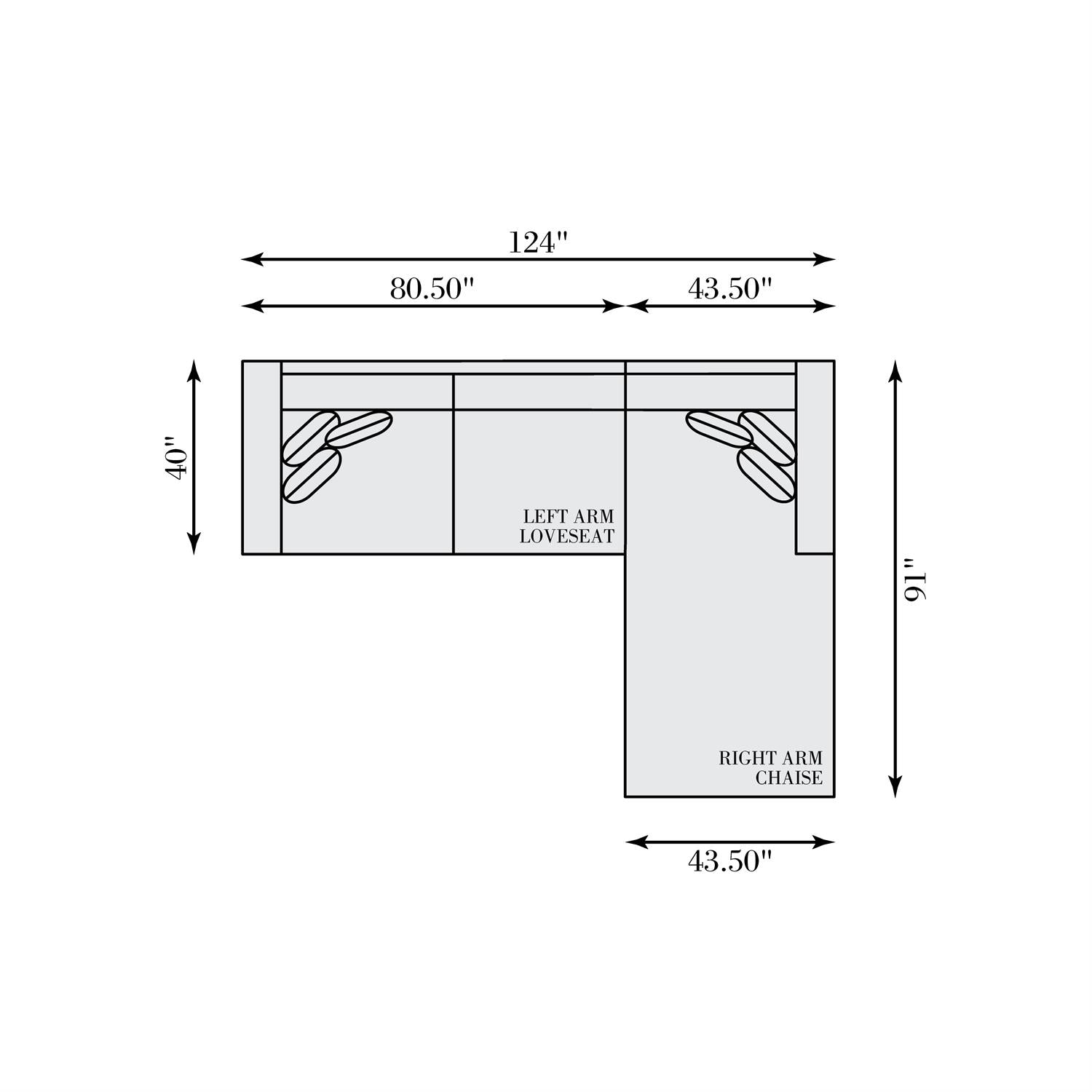 Bernhardt Helena Fabric Sectional Wood Foot — K2190