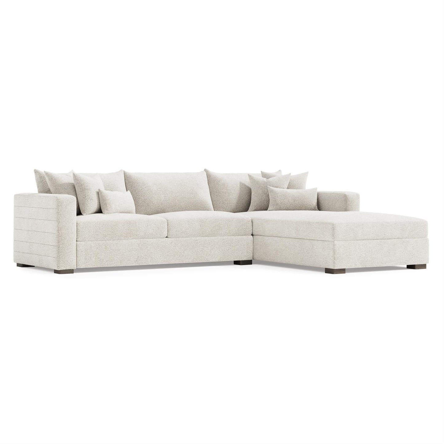 Bernhardt Helena Fabric Sectional Wood Foot — K2190
