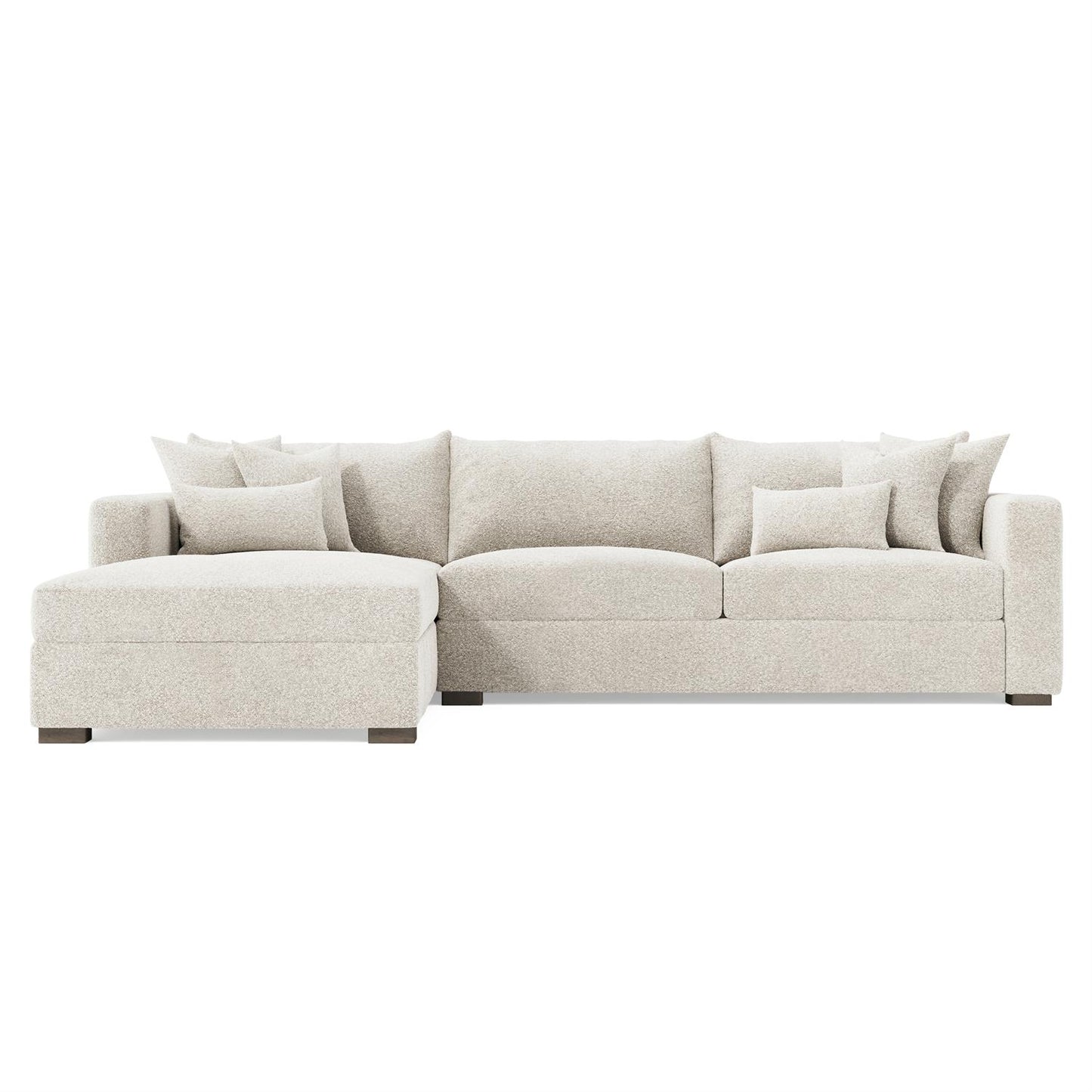 Bernhardt Helena Fabric Sectional Wood Foot — K2191