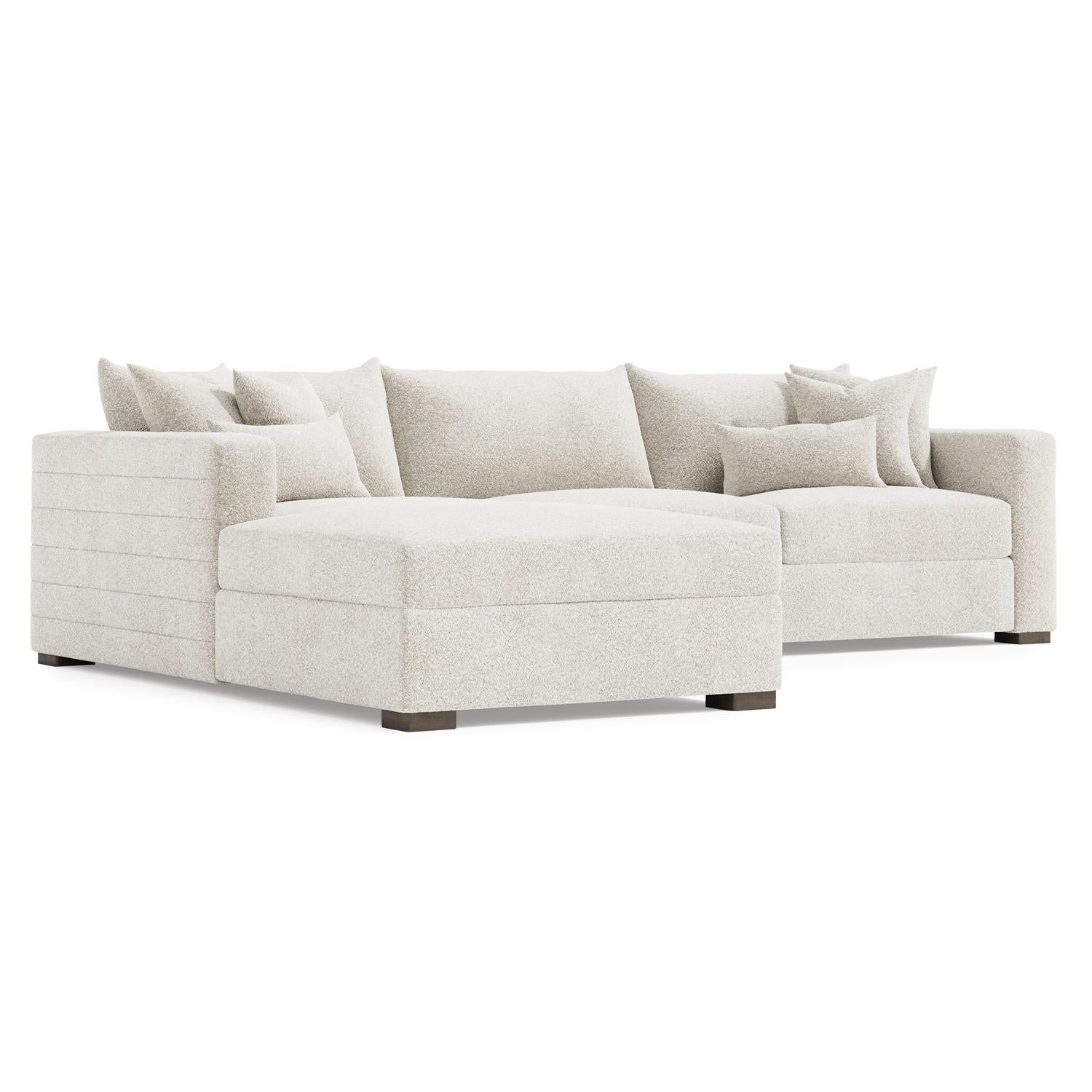 Bernhardt Helena Fabric Sectional Wood Foot — K2191