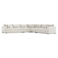 Bernhardt Helena Fabric Sectional Wood Foot — K2194