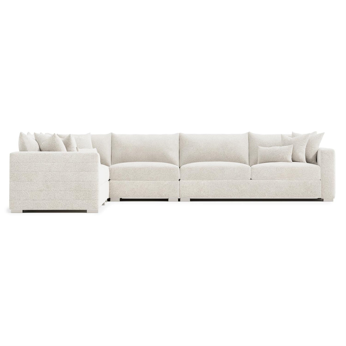 Bernhardt Helena Fabric Sectional Metal Foot — K2195