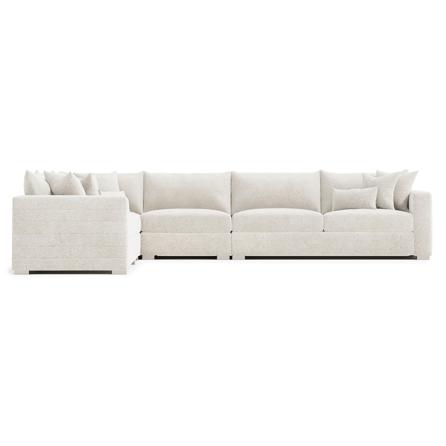 Bernhardt Helena Fabric Sectional Metal Foot — K2195