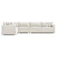 Bernhardt Helena Fabric Sectional Metal Foot — K2195