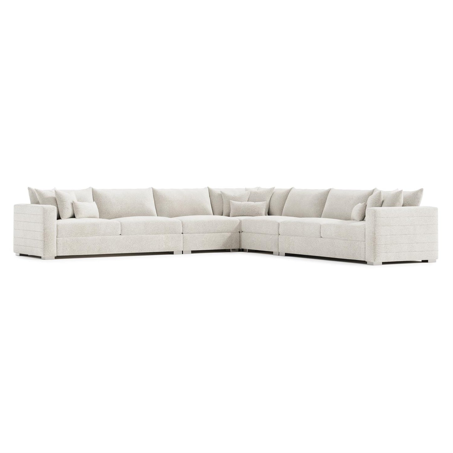Bernhardt Helena Fabric Sectional Metal Foot — K2195