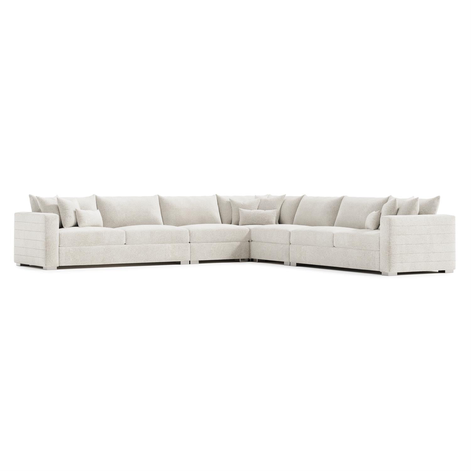 Bernhardt Helena Fabric Sectional Metal Foot — K2195