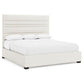Bernhardt Murray Fabric Storage Panel Bed King — K2228