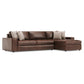 Bernhardt Nest Leather Sectional — K2235