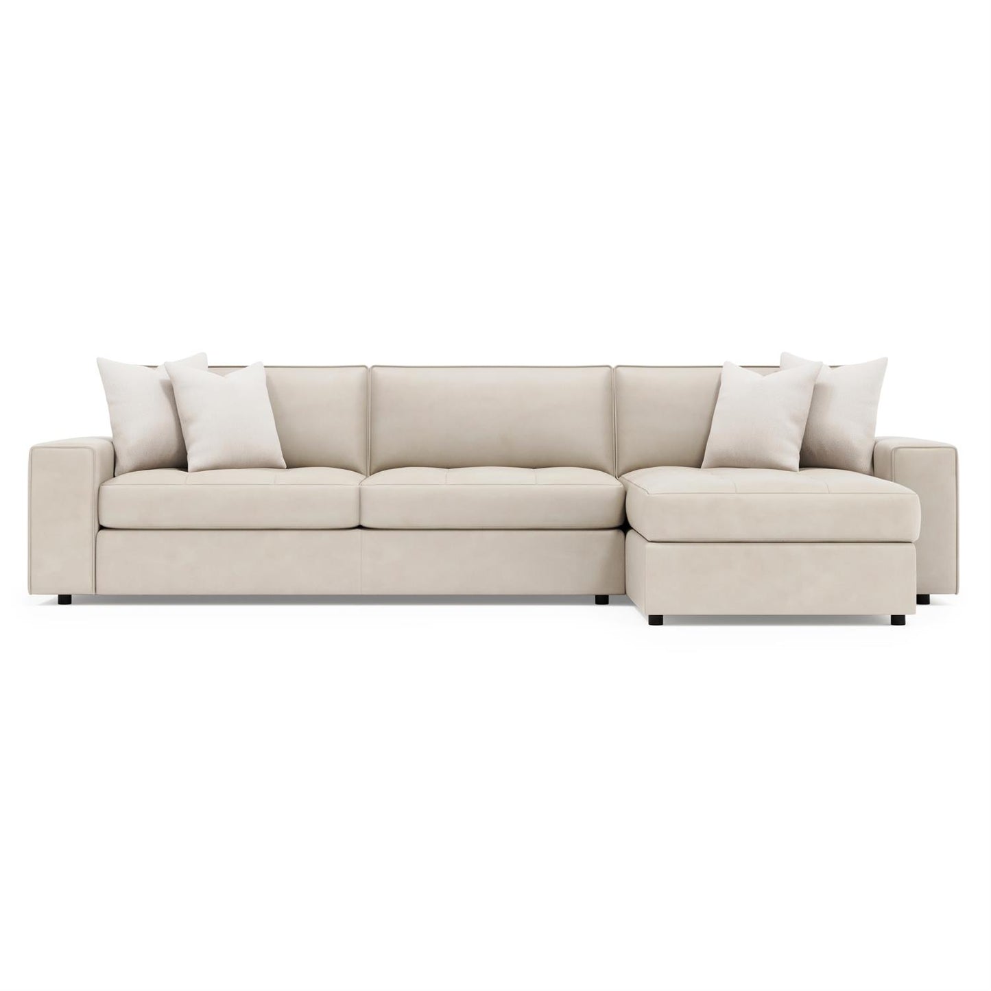Bernhardt Nest Leather Sectional — K2236