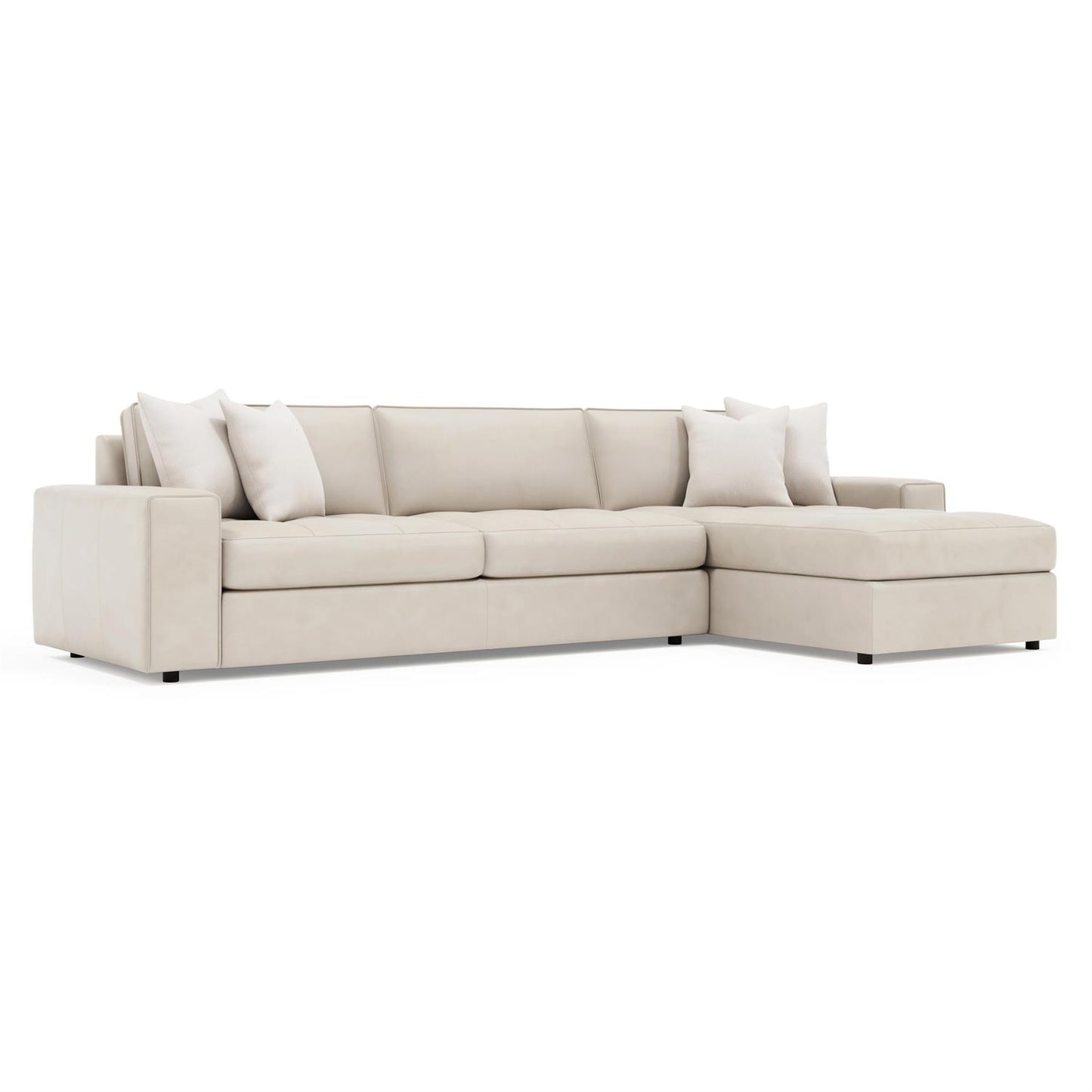 Bernhardt Nest Leather Sectional — K2236