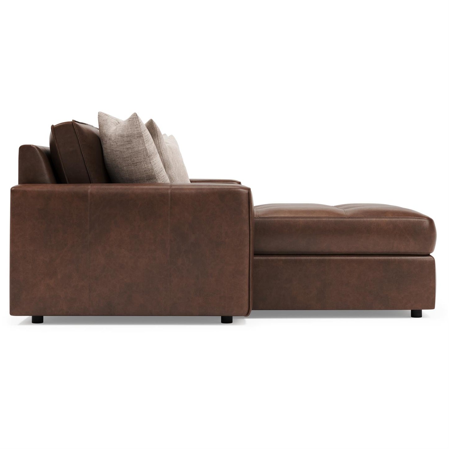 Bernhardt Nest Leather Sectional — K2237