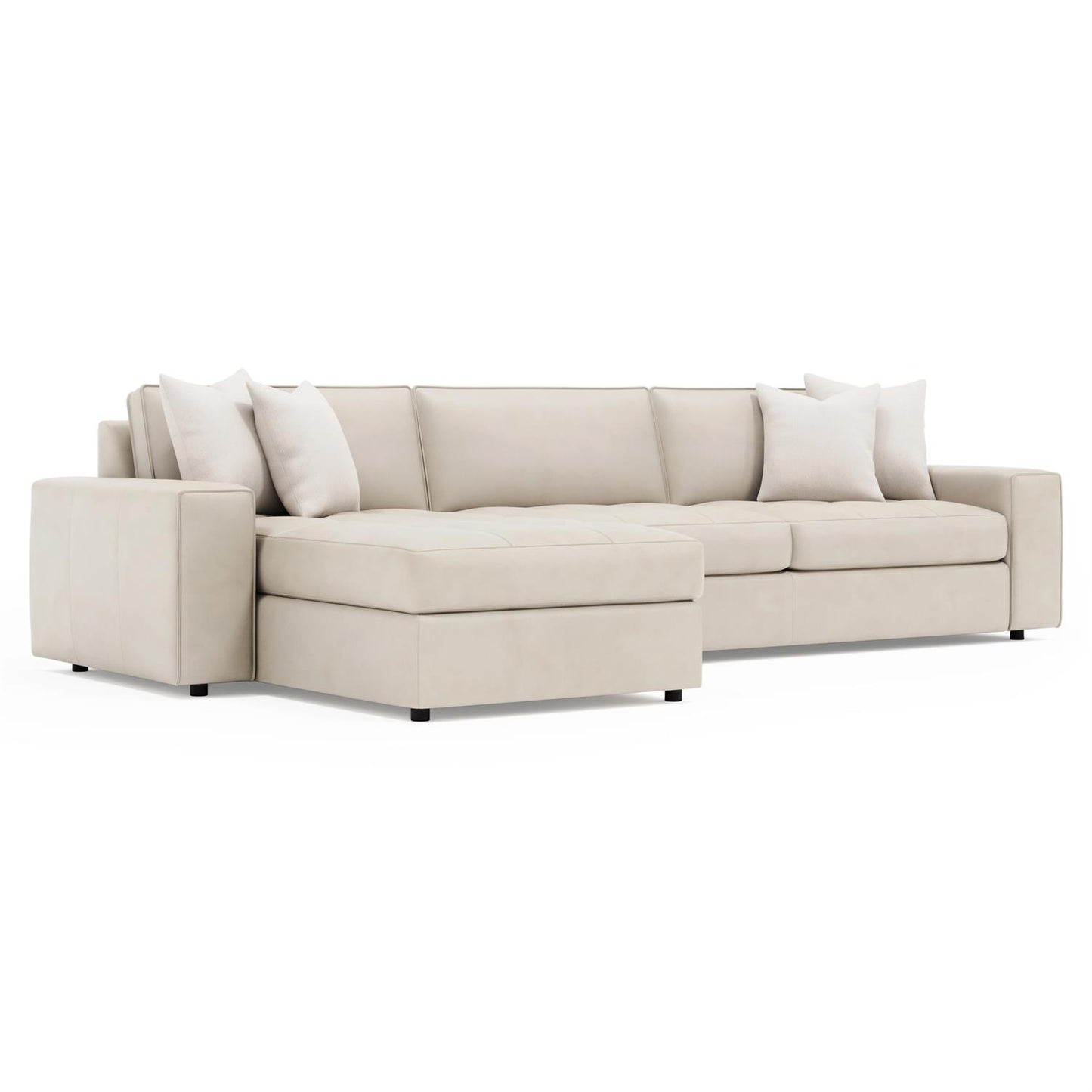 Bernhardt Nest Leather Sectional — K2238