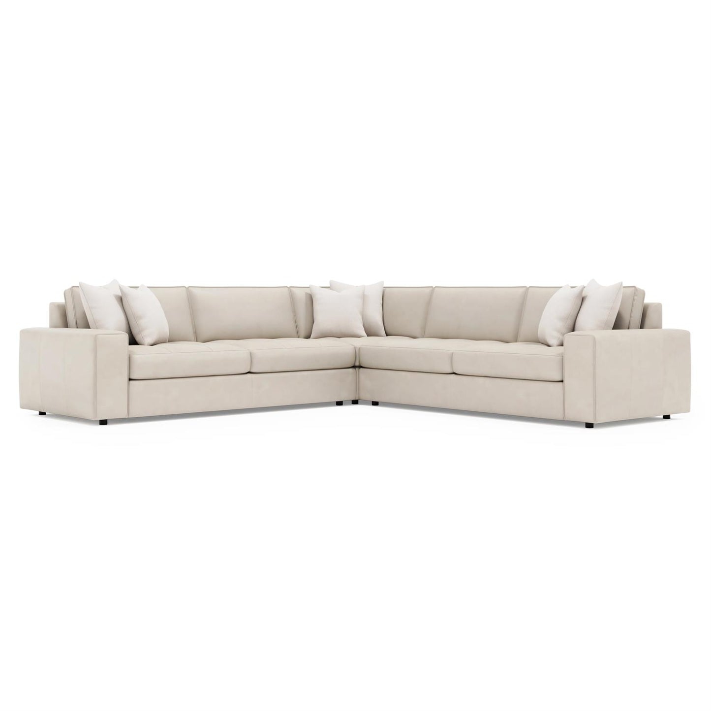 Bernhardt Nest Leather Sectional — K2240