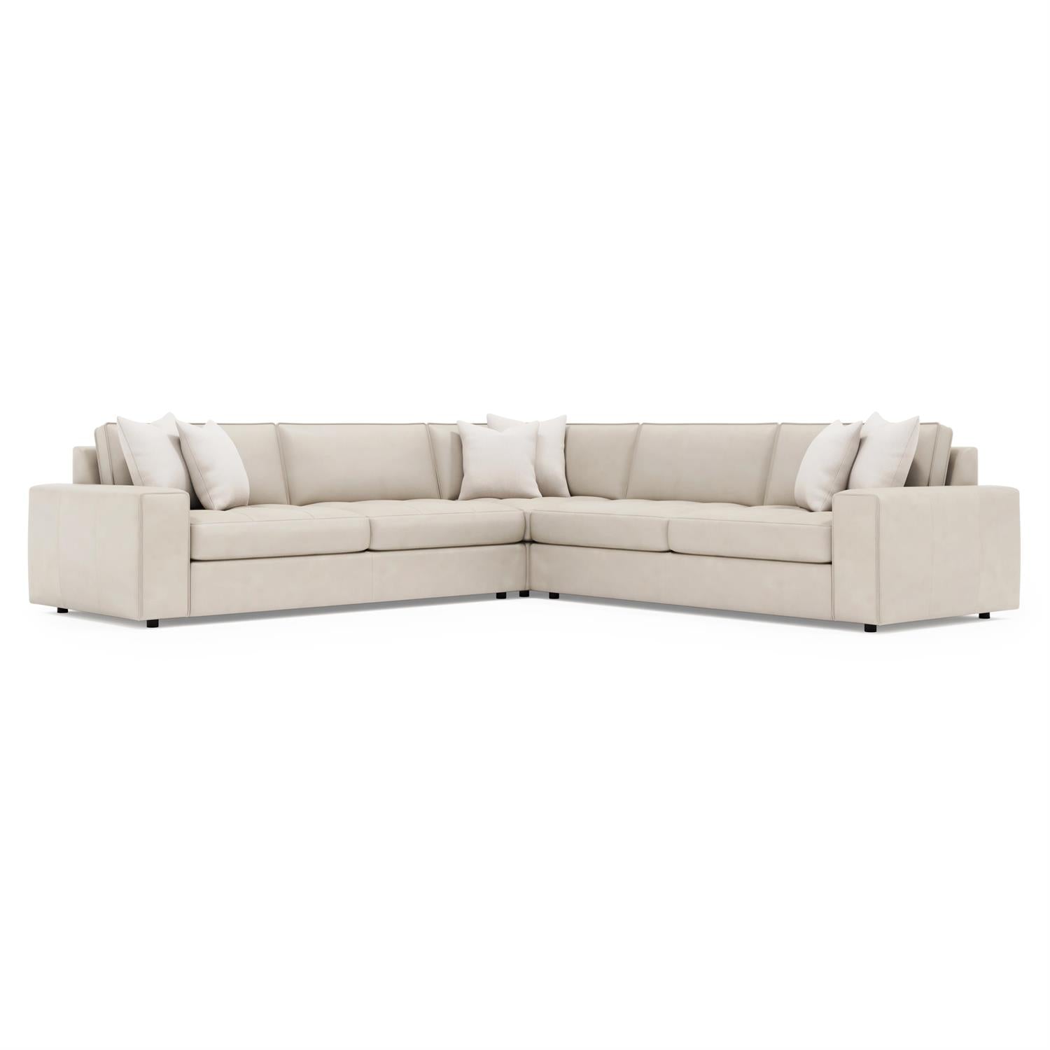 Bernhardt Nest Leather Sectional — K2240