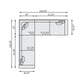 Bernhardt Nest Leather Sectional — K2240