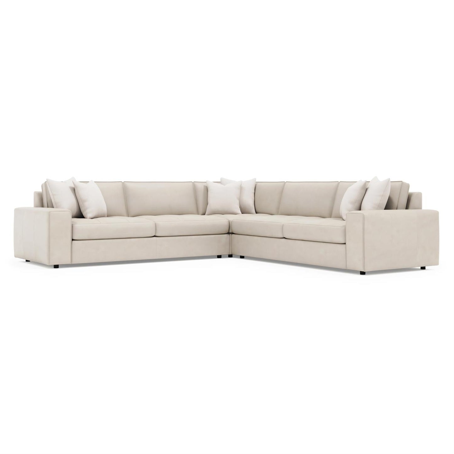 Bernhardt Nest Leather Sectional — K2240