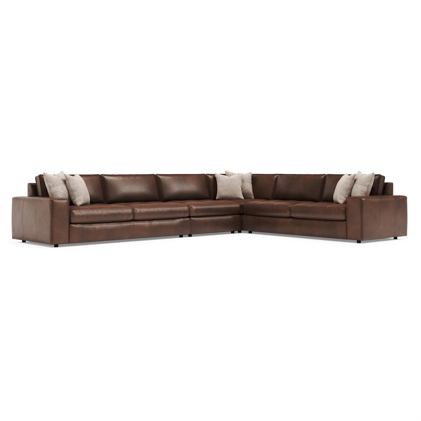 Bernhardt Nest Leather Sectional — K2241