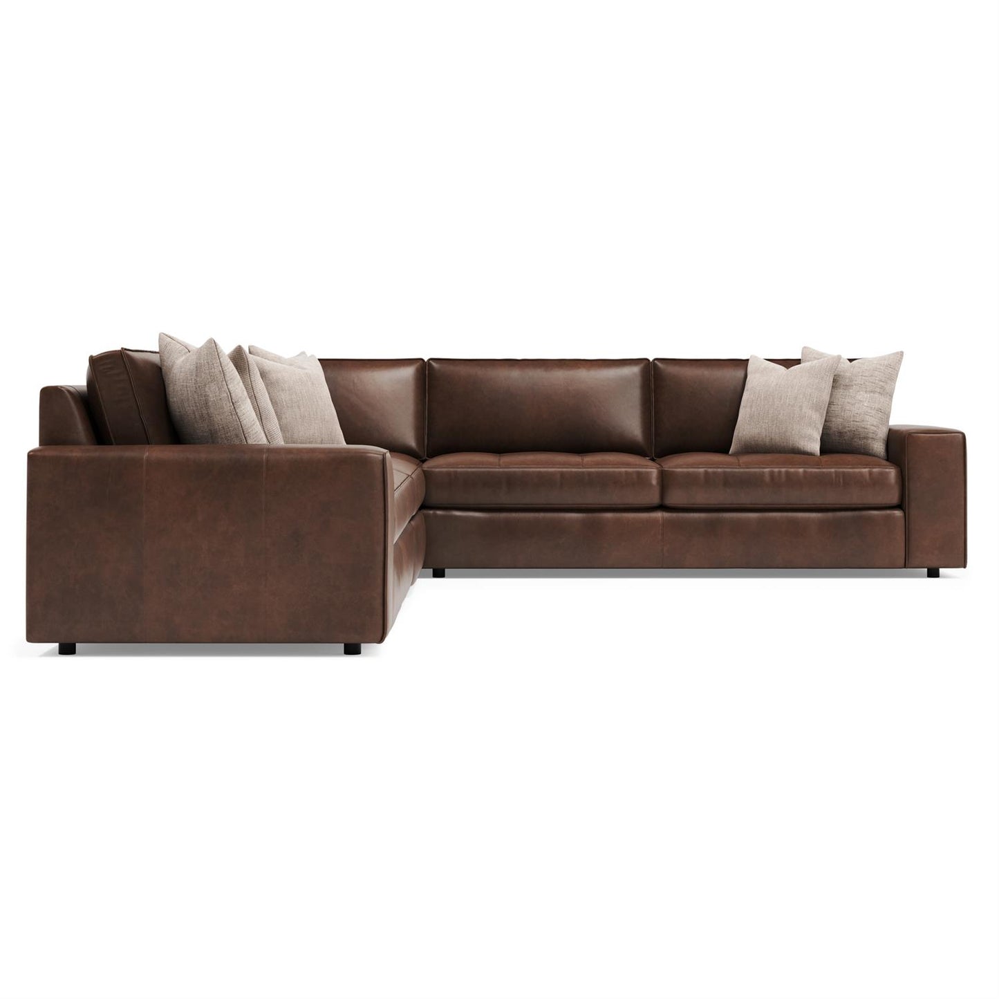 Bernhardt Nest Leather Sectional — K2241