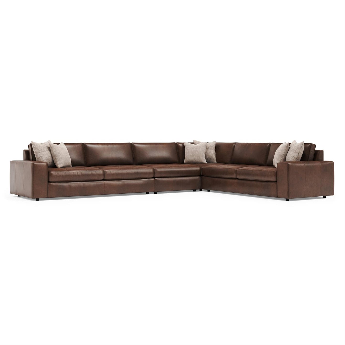 Bernhardt Nest Leather Sectional — K2241