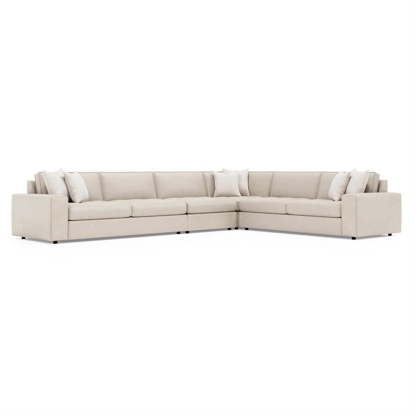 Bernhardt Nest Leather Sectional — K2242