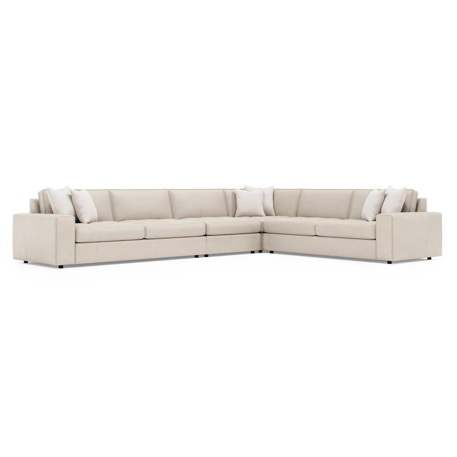 Bernhardt Nest Leather Sectional — K2242