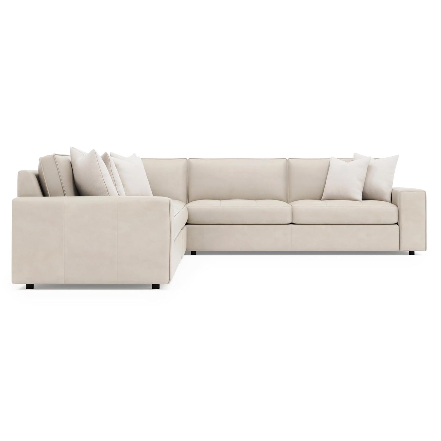 Bernhardt Nest Leather Sectional — K2242