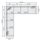 Bernhardt Nest Leather Sectional — K2243