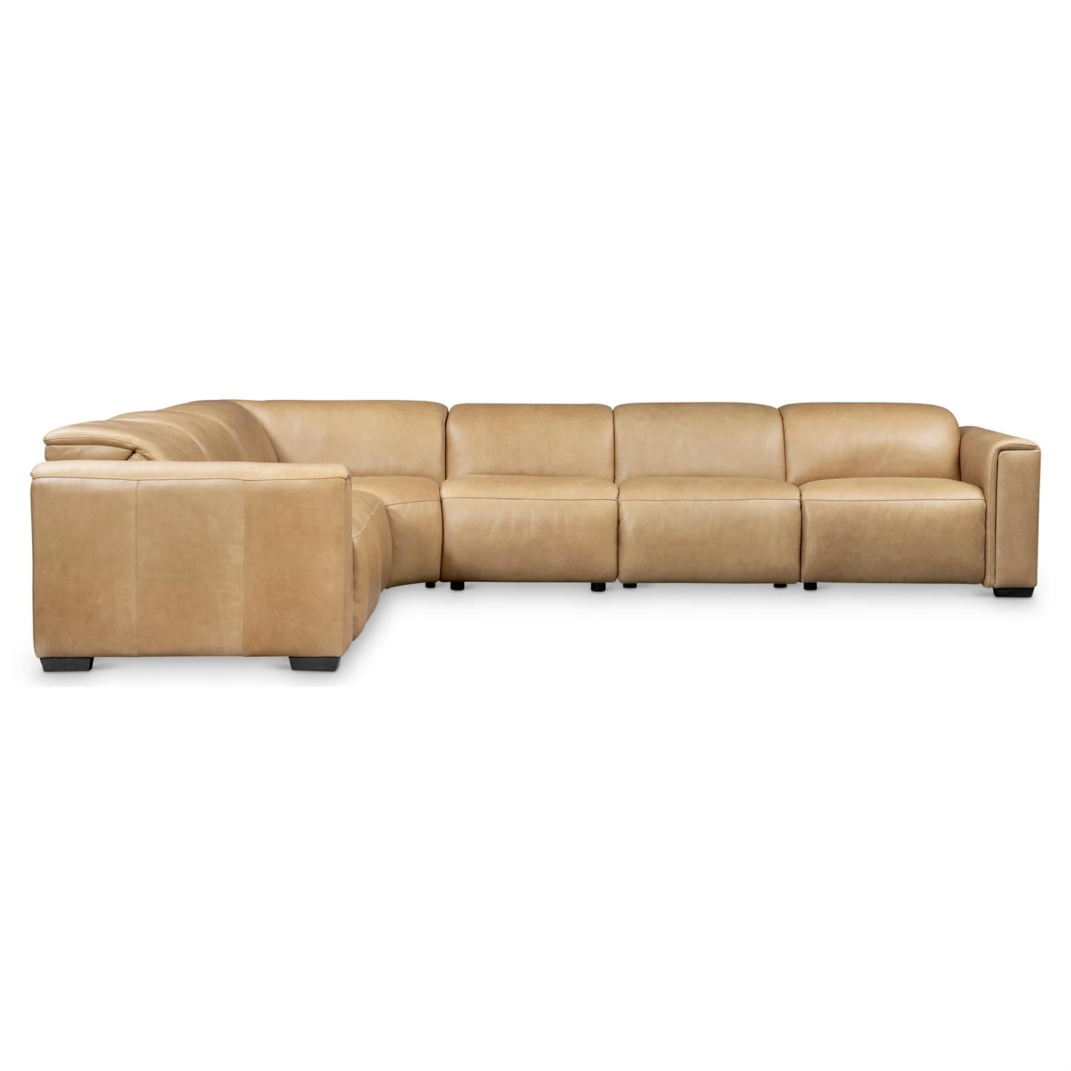Bernhardt Billings Leather Power Motion Sectional — K2248