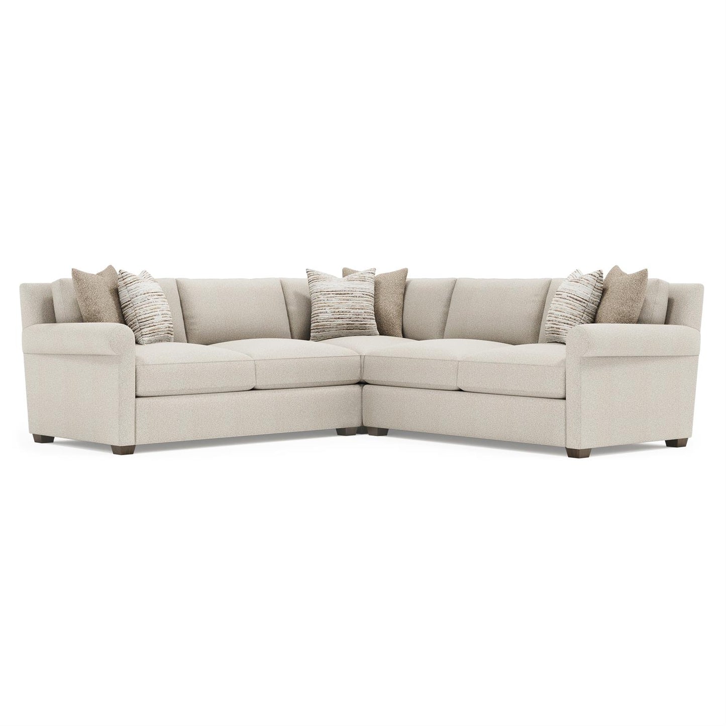 Bernhardt Barnes Fabric Sectional — K2263