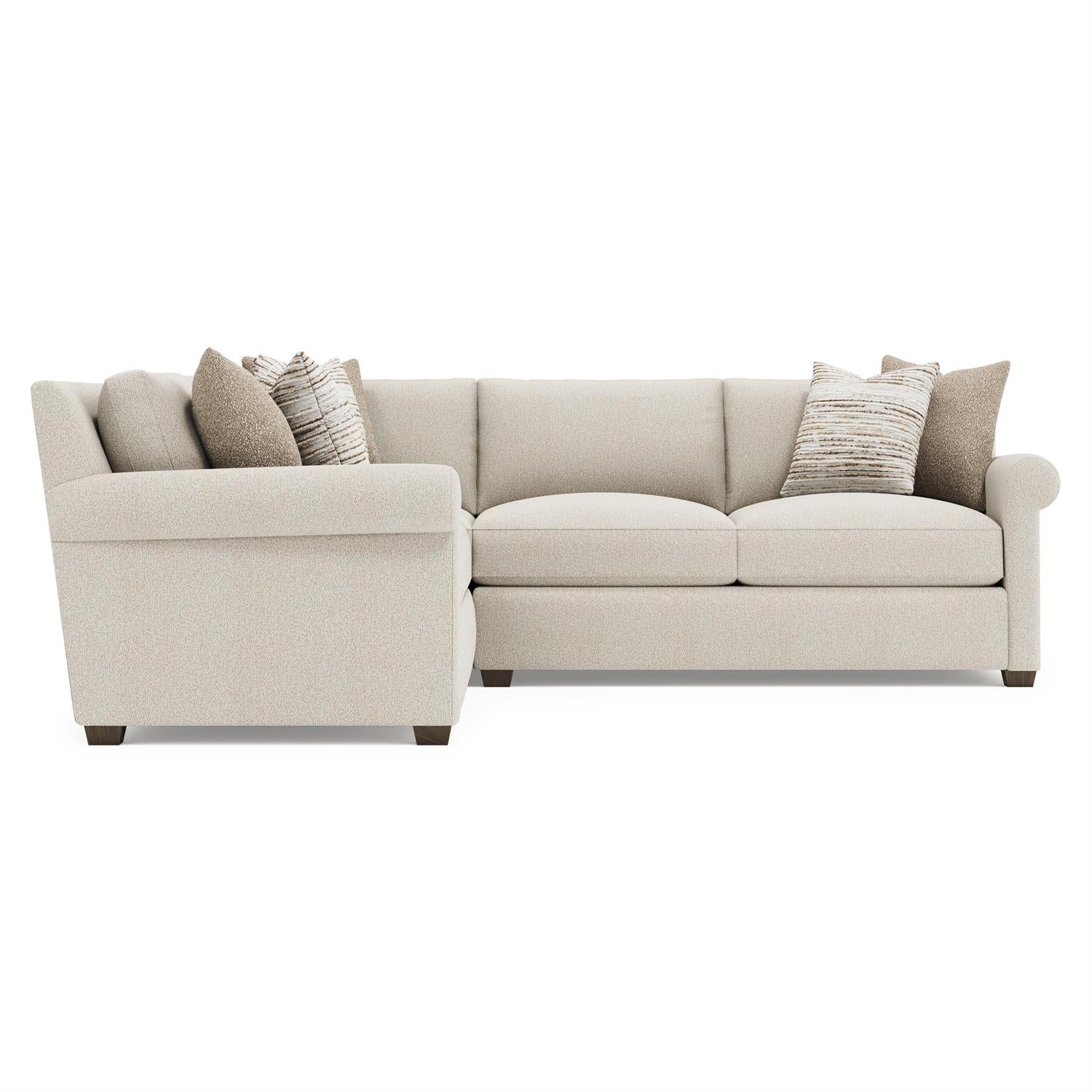 Bernhardt Barnes Fabric Sectional — K2263