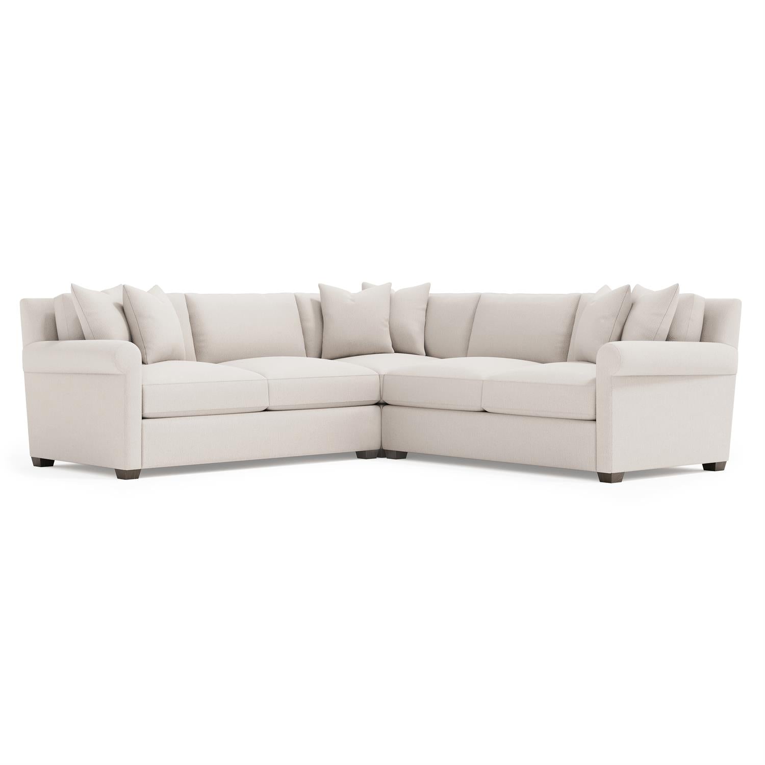 Bernhardt Barnes Fabric Sectional — K2264