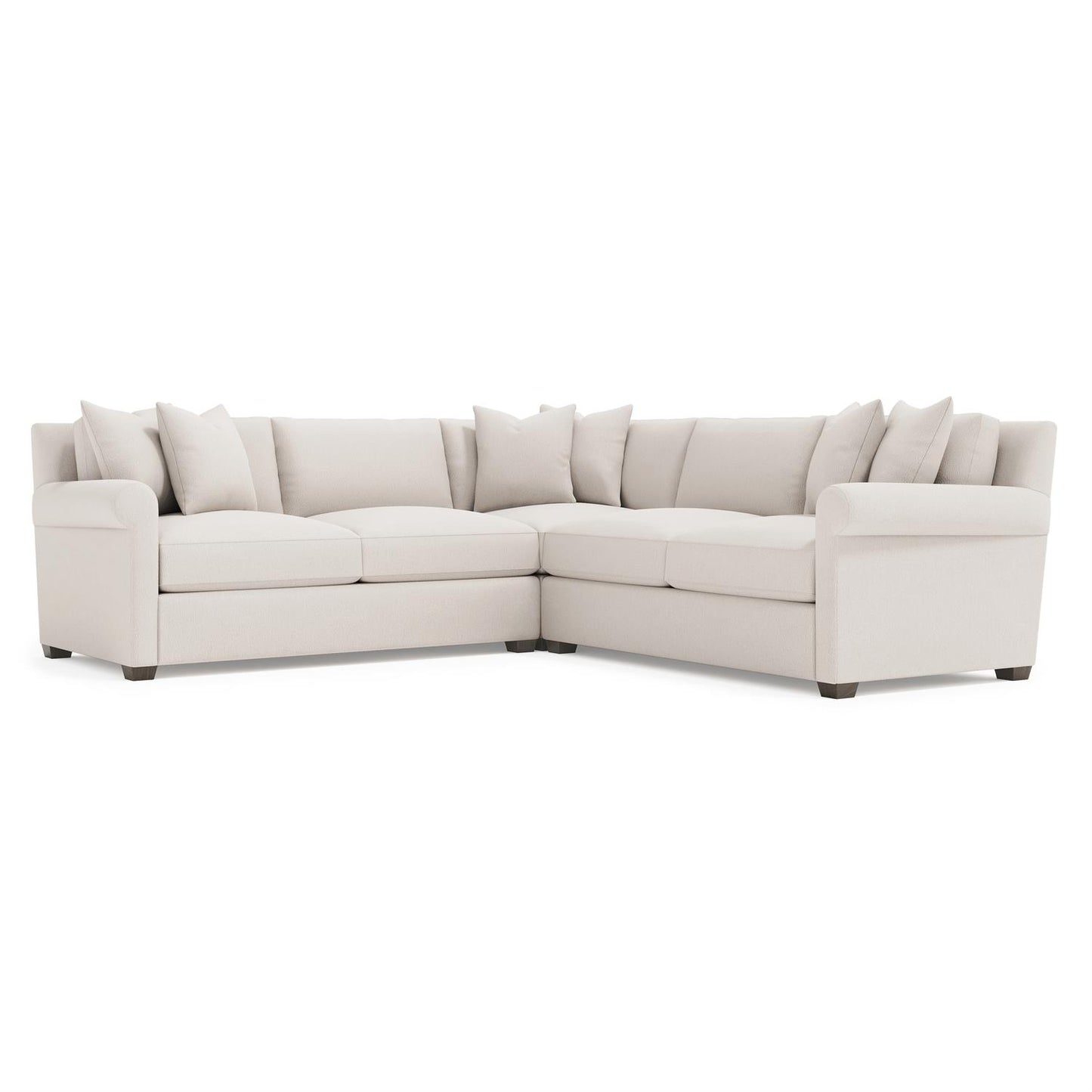 Bernhardt Barnes Fabric Sectional — K2264