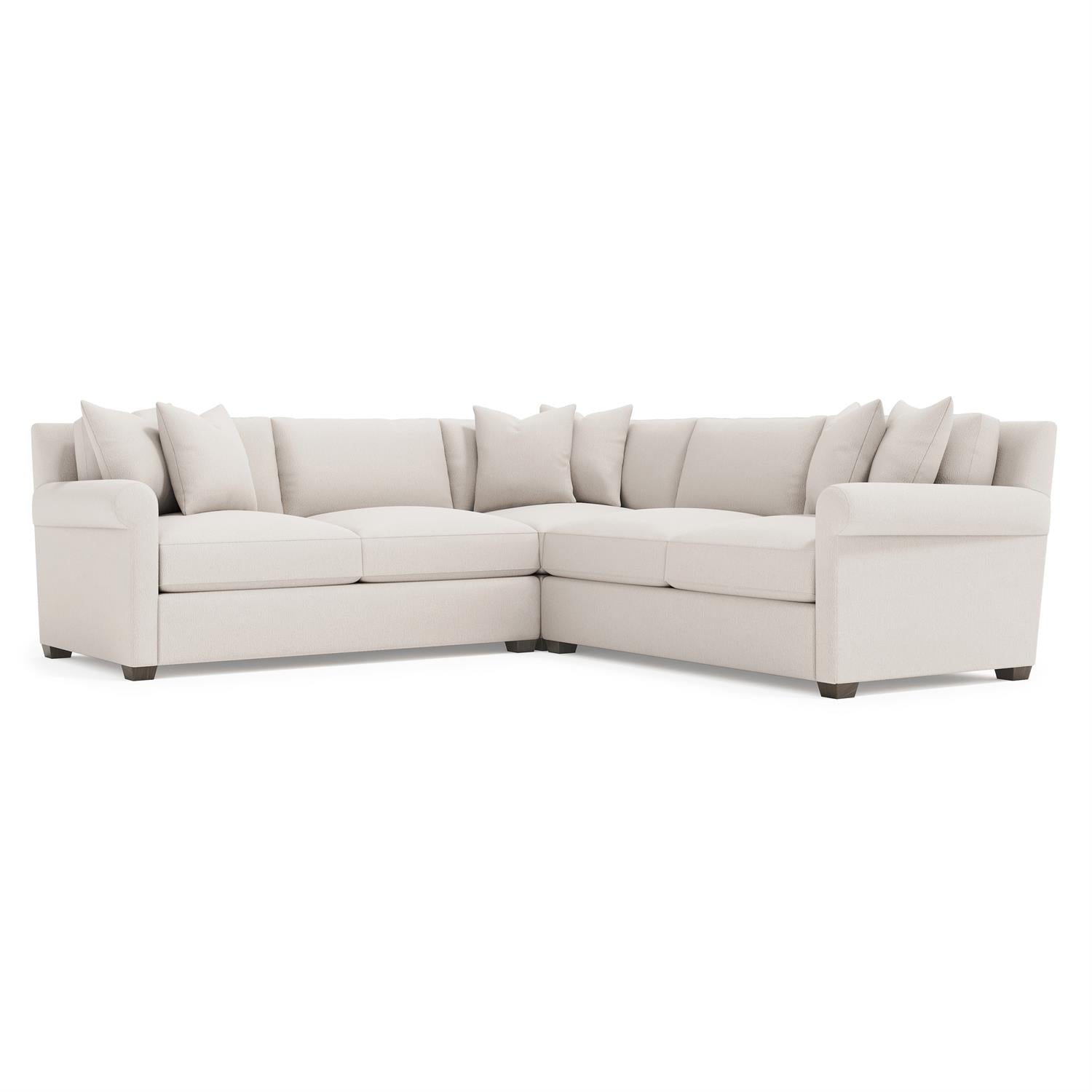 Bernhardt Barnes Fabric Sectional — K2264