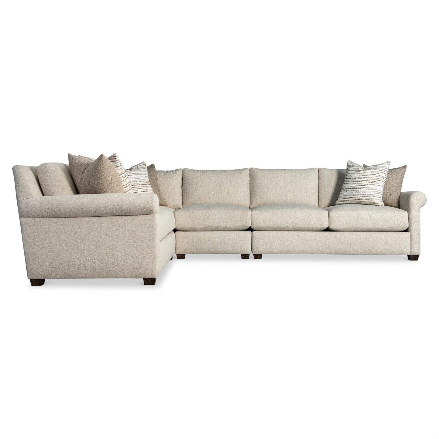 Bernhardt Barnes Fabric Sectional — K2265