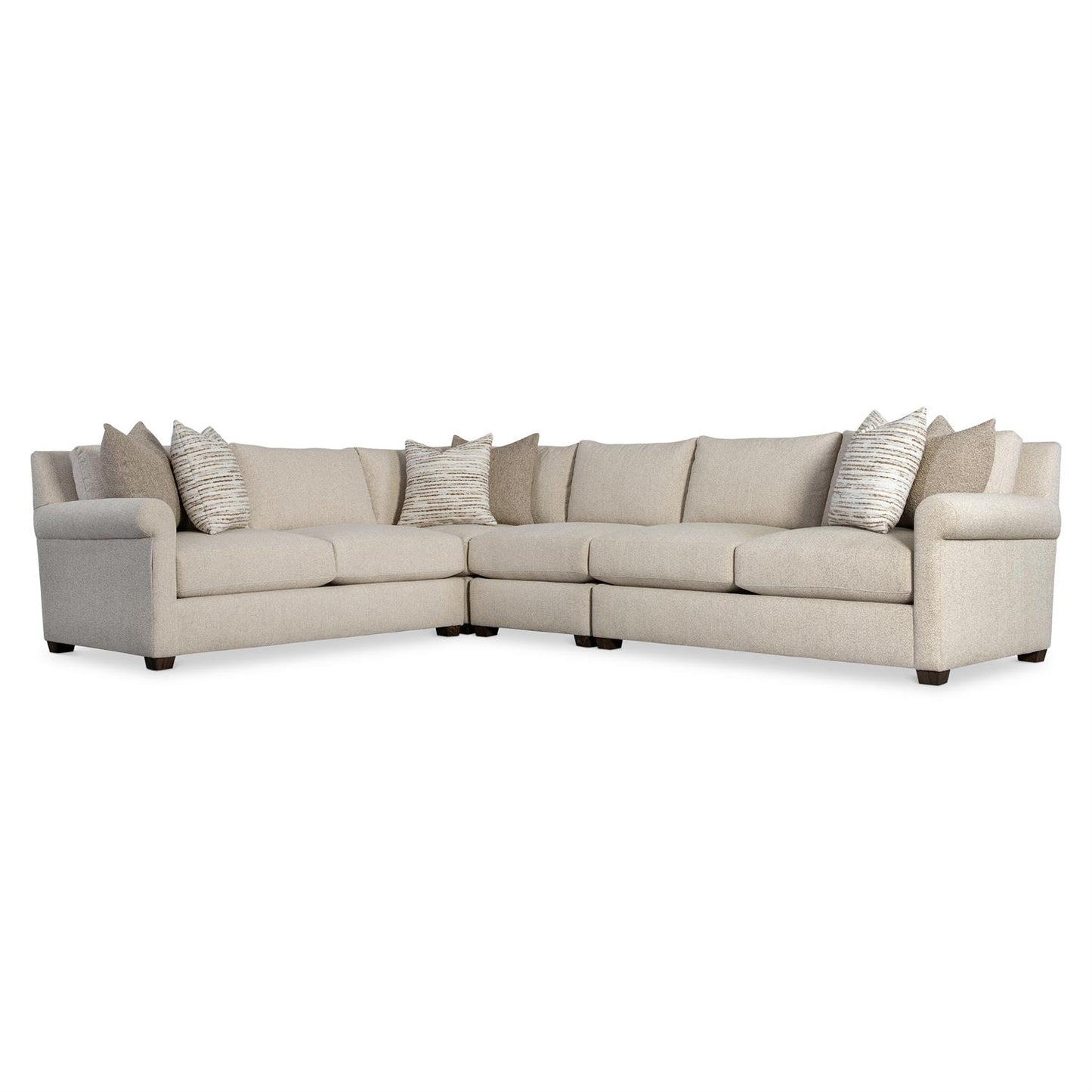 Bernhardt Barnes Fabric Sectional — K2265