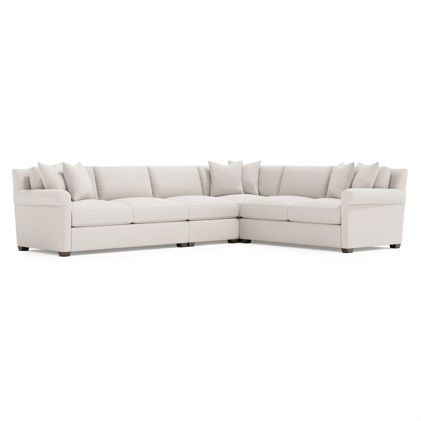 Bernhardt Barnes Fabric Sectional — K2266