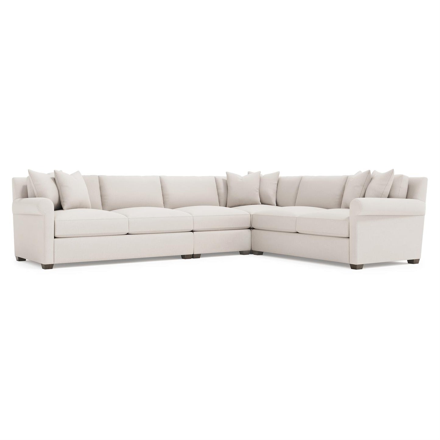 Bernhardt Barnes Fabric Sectional — K2266