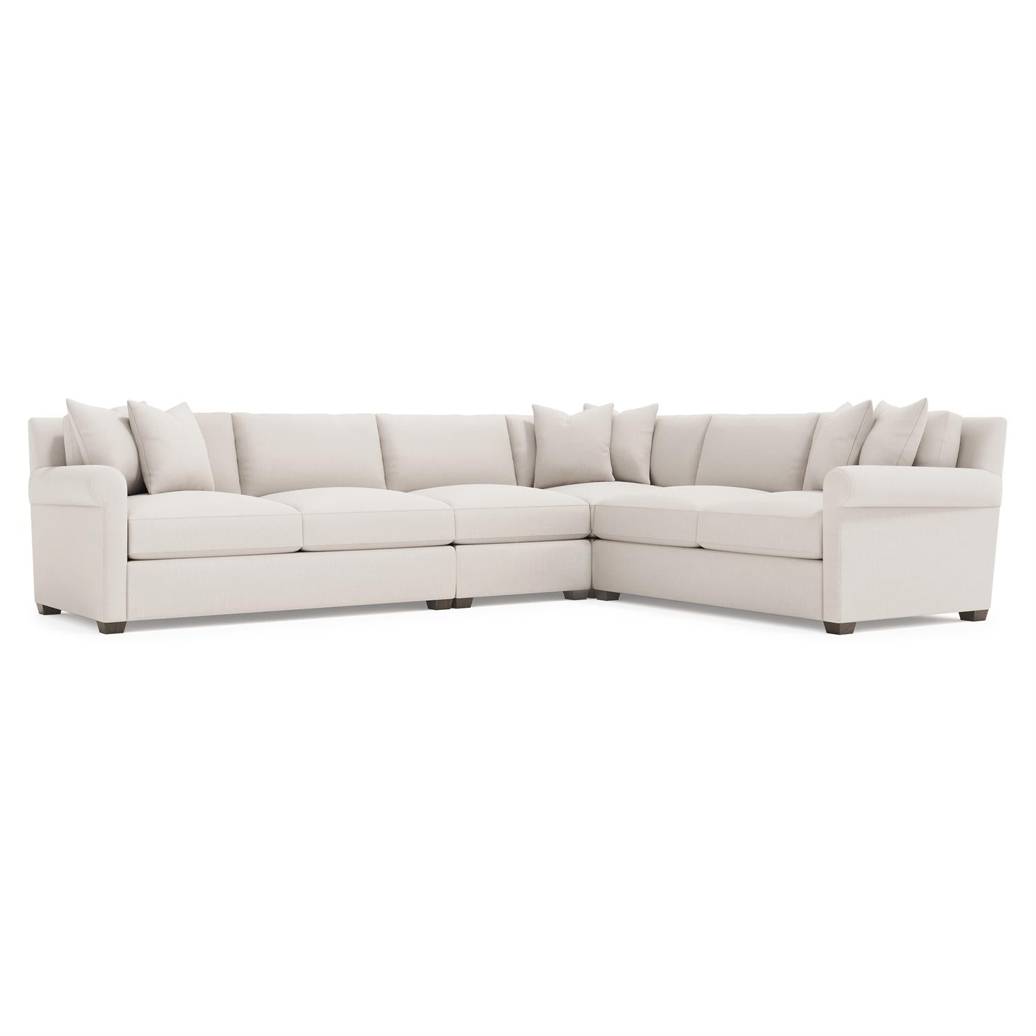 Bernhardt Barnes Fabric Sectional — K2266