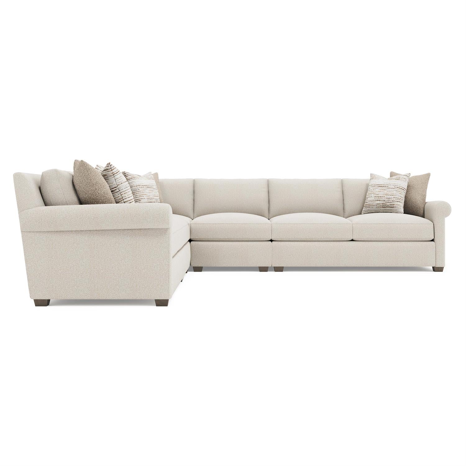 Bernhardt Barnes Fabric Sectional — K2267