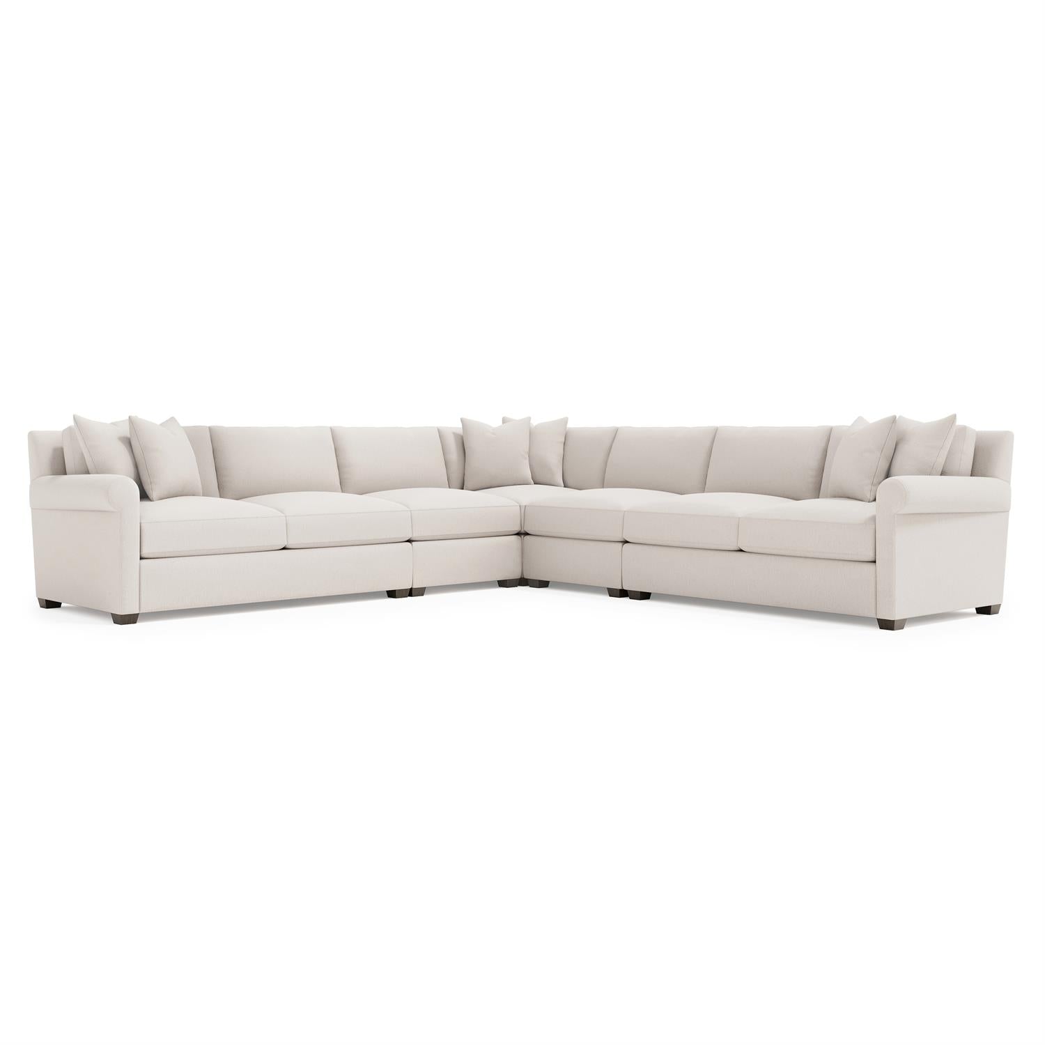 Bernhardt Barnes Fabric Sectional — K2268