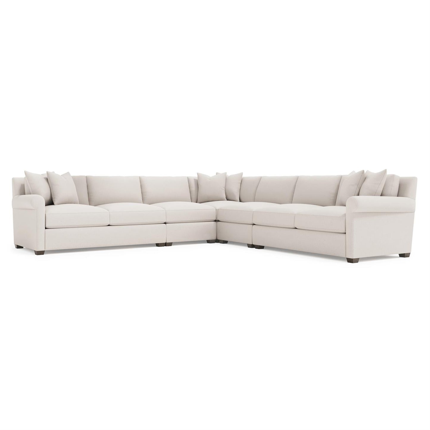 Bernhardt Barnes Fabric Sectional — K2268