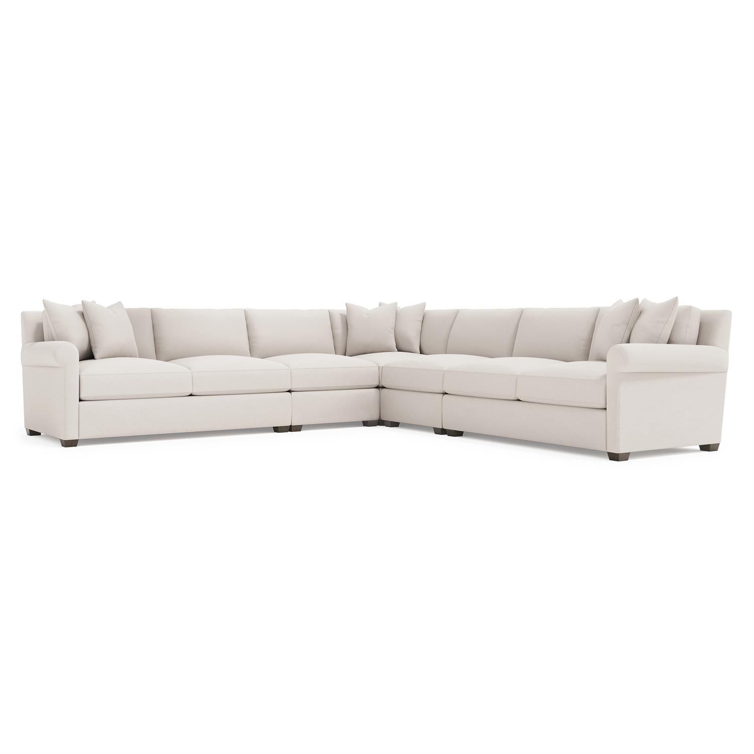 Bernhardt Barnes Fabric Sectional — K2268